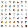 Picture of 100pcs Disney Cartoon Stickers Gifts for Kids Girl, Cute Princess Waterproof Vinyl Decal for Teen Laptop Water Bottle Bike Guitar Phone Skateboard Luggage (100 Disney Cartoon)