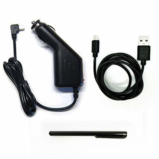 Picture of Ramtech 2A DC Mini USB Car Vehicle Power Charger + Micro USB Data Transfer Cable Kit for Garmin Dezl 560LMT/760LMT/770LMTHD/780 LMT-S | DezlCam 785 LMT-S/LMTHD - CHMCU