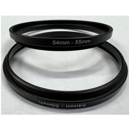 Picture of A&R Photo Metal Stepping Ring Step UP 54-55mm 54mm-55mm 54 to 55 54-55 Adapter