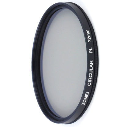 Picture of Zomei 72mm CIR-PL Circular Polarizing CPL Filter for Canon Nikon Sony Pentax Fujifilm Olympus DSLR Camera Lens