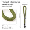 Picture of VOVMOEYA Camera Wrist Strap Rope,Camera Hand Strap Compatible with Fujifilm XT5 XH2S Nikon Z30 Z50 Canon EOS R6 R10 R50 Sony A6700 A6400 A6000 A7C II A7IV DSLR Camera - Green