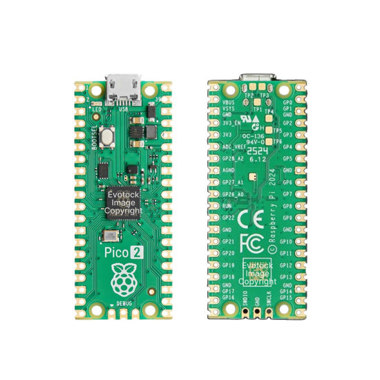 Picture of Raspberry Pi Pico 2-2024 Next-Gen Microcontroller Board with RP2350, Dual-Core Processors, Enhanced Security, and Versatile Interfacing Capabilities - SC1631