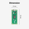 Picture of Raspberry Pi Pico 2-2024 Next-Gen Microcontroller Board with RP2350, Dual-Core Processors, Enhanced Security, and Versatile Interfacing Capabilities - SC1631