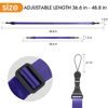 Picture of KIQ Quick Detach Nylon Shoulder Strap Replacement for iPad Samsung Tablet Nikon Canon Camera - Purple