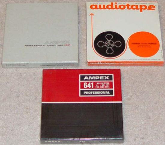 Picture of Ampex Professional Audio Tape 641 (900 Feet 5" Reel)