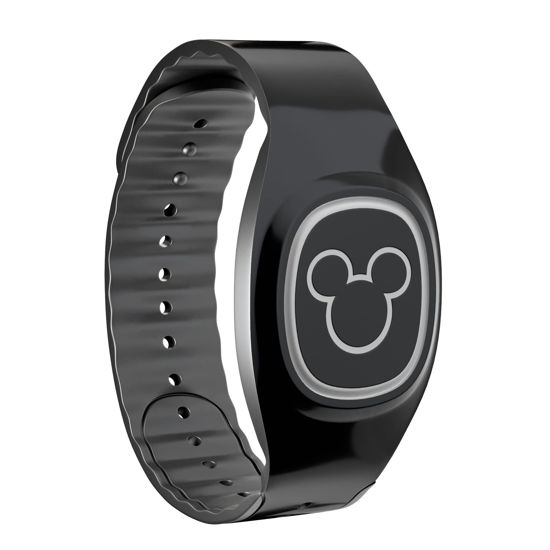 Picture of Design Skinz Solid State Black Skin Decal Vinyl Full-Body Wrap Kit Compatible with Disney MagicBand+ (MagicBand+ Not Included)