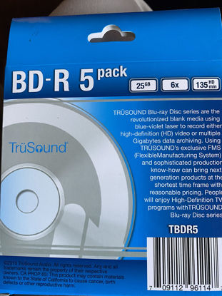 Picture of TruSound BD-R 5 Pack