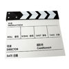 Picture of Ronyme Movie Film Clap Board Clapper Board Film Slate Slateboard Accessaries for Video Photography Film Home Decoration Photo Prop, Chinese White