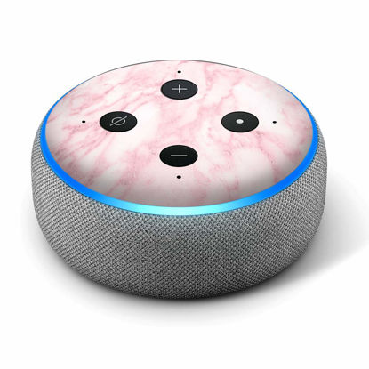 Picture of Pink Marble - Vinyl Decal Skin Compatible with Amazon Echo Dot 3rd Generation Alexa - Decorations for Your Smart Home Speakers, Great Accessories Gift for mom, dad, Birthday, Kids