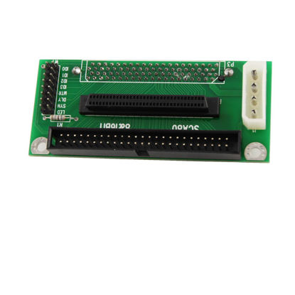 Picture of Qtqgoitem Computer SCA 80-Pin to SCSI 68-Pin/IDC 50-Pin Adapter (Model: 072 792 29b e87 046)