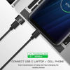 Picture of SNESH-2 Pack USB-C Female to USB Male Adapter, USB C to USB A Adapter Compatible with Mbook, Notebook, Tablet, Smartphone Such as Samsung Galaxy