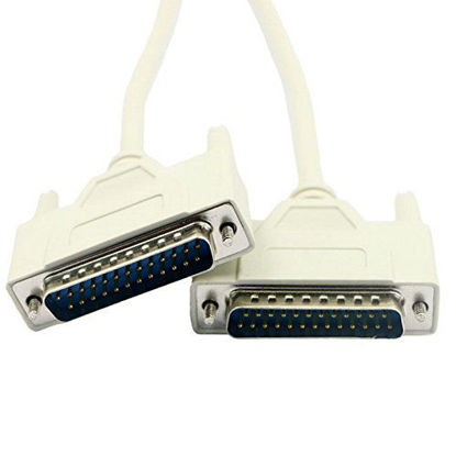 Picture of Parallel 25Pin 25-Pin DB25 Male to Male LPT Printer DB25 M-M Extender Cable