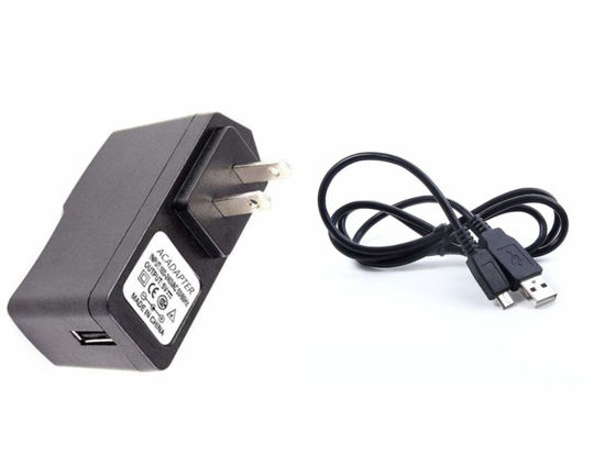 Picture of LKPower 5V Charger Compatible with Voyor, Hoposo, Uniden Bearcat BC75XLT BC-75XLT, BC125AT, BCD325P2, BCD436HP, and Home Patrol 2 Radio SCANNERS Power Supply