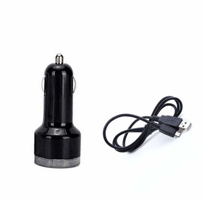 Picture of Car Charger + USB Cord Cable Replacement for Amazon Kindle Paperwhite 3, Kindle Oasis