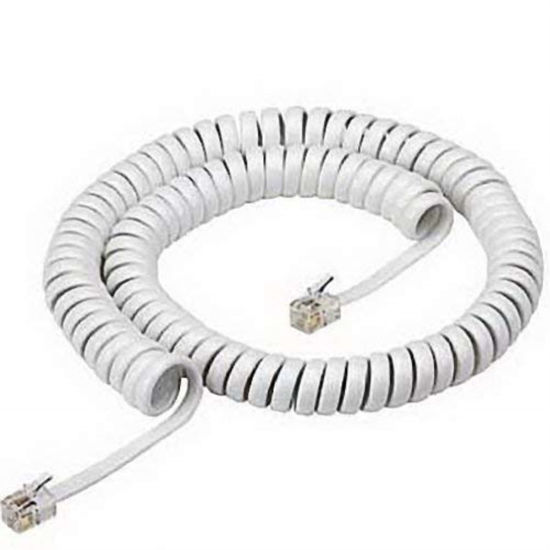 Picture of SOUTHWESTERN BELL S60067 White Handset Cord 12 Feet