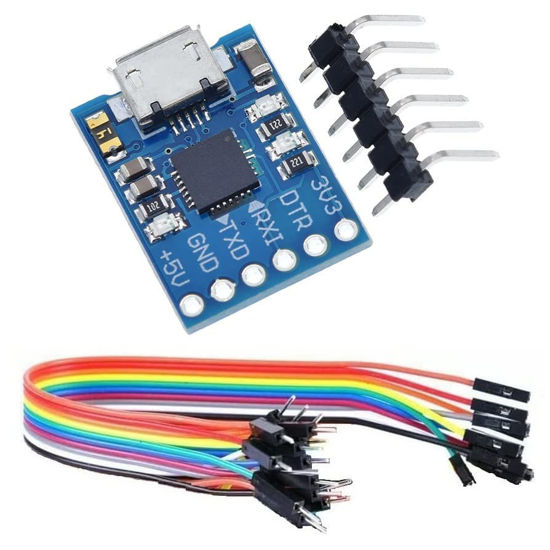 Picture of WWZMDiB CP2102 Micro USB to UART TTL Module 6 Pin Serial Converter STC Replace FT232 UART STC Downloader