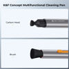 Picture of K&F Concept Multifunctional Lens Pen with Aluminum Alloy Pen Body, Carbon Head Lens Cleaning Pen for Canon, Nikon, Pentax, Sony Digital Camera Cleaning,AR VR Glasses Cleaning