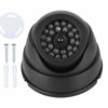 Picture of Dummy Camera Fake Dome Camera Simulate Security Camera CCTV Surveillance Security Camera with 30pcs IR LEDs