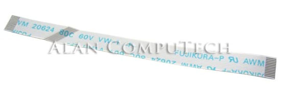 Picture of Fujikara - Fujikura AWM 20624 80c 60v VW-1 12Pin 80mm Cable 80mm long 6mm wide 12 pin - FFC-12P-80MM