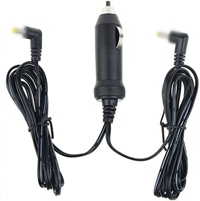 Picture of Kircuit Car DC Adapter Compatible with RCA DRC62705E24G DRC62705 DRC62705E DRC62705E24 DRC72989DE DRC 62705 DRC 62705E24G DRC 72989 DE Double Play Mobile DVD Movie System Auto Vehicle Lighter Plug