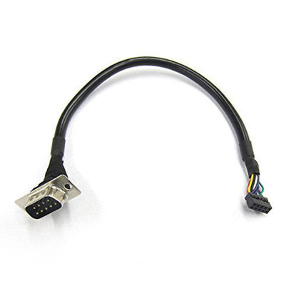 Picture of GORITE Serial DB9 to 2.0mm 10 Pin Header with Insulated Cable - 10 Inches