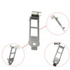 Picture of Low Profile Short Bracket Compatible with Intel X550-T2 X540-T2 Network Cards with 2 Screws