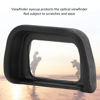 Picture of Rubber Camera Viewfinder Eyecup Eyepiece Eyeshade for Sony A6000 A6100 A6300 A5000 Eye Cup Protector Replaces Viewfinder Eye Cup Cold Shoe Cover