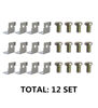 Picture of 12pcs MHS012 Power Supply Fixing Bracket, Switching Power Supply Mounting Brackets, Switching Power Supply Fixing Bracket Kit