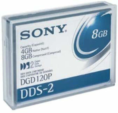 Picture of Sony DGD120P//AWW 1PK DDS2 DAT 4 MM 120 M 4/8 GB DGD120P TAPE CARTRIDGE by Sony