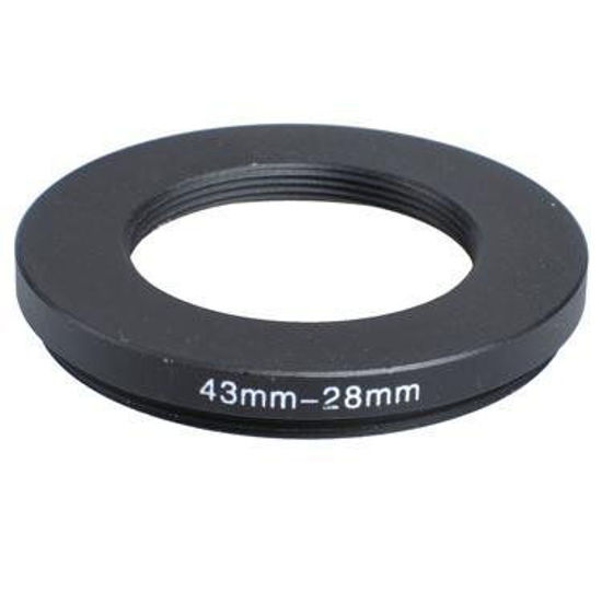 Picture of 43mm-28mm 43-28 mm 43 to 28 Step Down Ring Filter Adapter