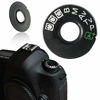 Picture of Camera Top Mode Dial Cover Lid Cap Function Mode Dial Signage Interface Cover Button Replacement for Canon EOS 5D Mark III 5D3 5DIII