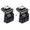 Picture of cablecc SATA 7Pin Female to 7pin Male Up 90 Degree Angled Adapter Mainboard Motherboard for Desktops SSD HDD