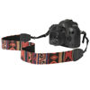 Picture of MoKo Camera Strap, Retro Cotton Canvas Woven Strap Universal Shoulder Neck Strap Belt for ALL DSLR/SLR Cameras Canon/Sony/Nikon, Adjustable Thin Strap for Adults & Kids, Bohemia Dark Orange