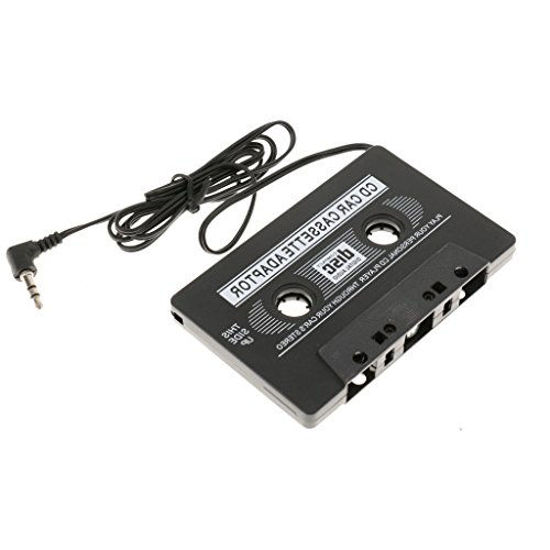 Picture of Homyl Black Car Cassette Casette Tape 3.5mm AUX Audio Adapter MP3 MP4 Player