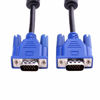 Picture of AISIBO HD15 15Pin Gold Plated DB15 VGA Male to Male Monitor Cable VGA to VGA TV Computer Monitor DVD Wire Cord (5 Ft Blue Connector)