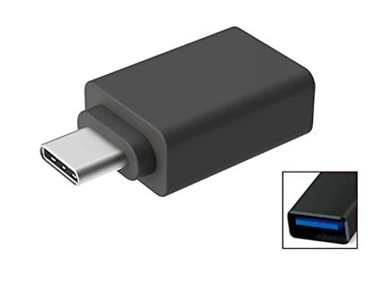 Picture of USB-C to USB-A Adapter for MacBook, PC, iPad Pro, Samsung, Dell XPS, iPhone 15, Receivers Dongles, Keyboards, Mouse, Webcams, Camera Cable, Portable Hard Drives, Printers, Speakers, Headsets & More