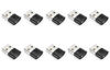 Picture of USB to USB C Adapter 10 Pack, Type C Female to A Male Charger Cable Converter for iPhone 15 14 13 12 Pro Max Plus, Apple Watch Ultra iWatch 9 8 7, MacBook Pro, iPad 10 9,Samsung Galaxy S20-23 and More