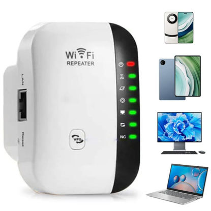 Picture of 2024 Newest WiFi Extender,Wireless Repeater,WiFi Repeater,WiFi Extenders Signal Booster for Home,Wireless Repeater Long Range Amplifier with Ethernet Port, Quick Setup, Home Wireless Signal Booster