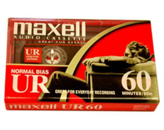 Picture of Brand New, Maxell - UR-60 60minute Audio Tape (Audio/Video Accessories - Blank Video Media)