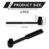 Picture of 2pcs Vinyl Record Cleaning Brush & Stylus Cleaner, Carbon Fiber Turntable Stylus Cleaner Brush Anti-Static Stylus Brush Record Player Needle Brush for Record Turntable Needles Cleaning