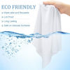 Picture of 5 Pack White Oversized Microfiber Cleaning Cloth, Ideal for All LCD and Touch Screens Lenses on Cameras, Binoculars, telescopes, All Types of Optical Glass (8inchx8inch or 20x20cm)