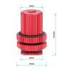 Picture of CAMVATE Camera Hot Shoe Mount to 1/4"-20 Female Thread Screw Adapter for DSLR Camera Rig (Red) - 3065