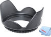 Picture of 77mm Pro Series Hard Tulip Lens Hood For Canon Canon EF-S 10-22mm f/3.5-4.5 USM Lens, Canon EF 100-400mm f/4.5-5.6L IS USM Lens, Canon EF 17-40mm f/4L USM Lens, Canon EF 24-105mm f/4L IS USM Autofocus Lens, Canon EF 24-70mm f/4L IS USM Lens, Canon EF-S 17-55mm f/2.8 IS USM Lens, Canon EF 70-200mm f