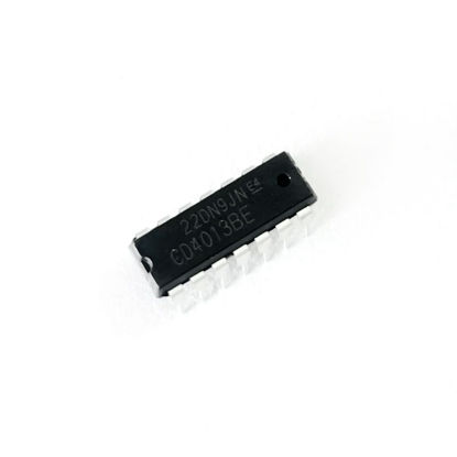 Picture of TQDLYKHS New 10Pcs for CD4013BE DIP-14 CMOS Dual D-Type Flip-Flop IC Chip CD4013