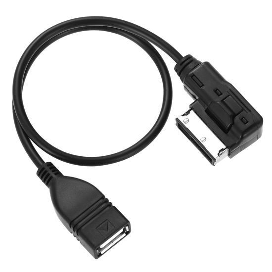 Picture of OCR Car Music Interface MDI MMI MP3 USB Flash Drive AUX Adapter Cable Cord Compatible for Mercedes Benz CLS E SL CLA S Class