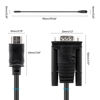 Picture of yungluner to HDMI-VGA Adapter Cable for Projector Computer Monitor-Digital to Analog Converter Cable 1.5M to VGA Connector