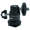 Picture of Cam Caddie® 360° Metal / Steel Mini Ball Head with Lock and Hot Shoe Adapter - Most Versatile Ball Head available with All 3 Mounting Options: Flash Shoe, ¼” - 20 Threaded Post + ¼” -20 Socket