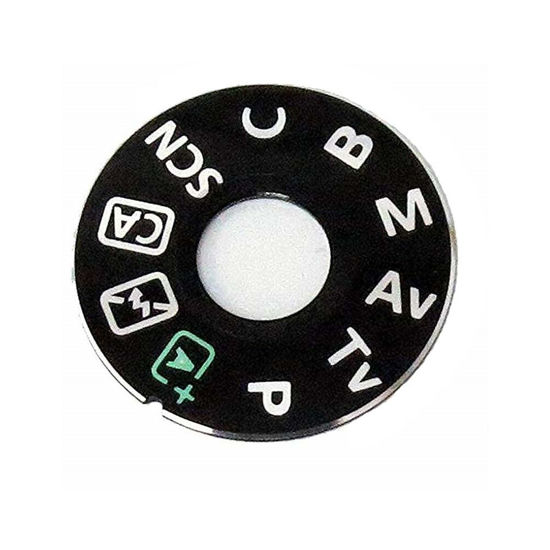 Picture of Camera Dial Mode Plate Interface Cap Replacement Part Compatible with Canon EOS 70D Digital Camera Repair