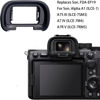 Picture of Viewfinder Eyecup Eye Cup FDA-EP19 for Sony Alpha A7R V A7RV A7R5 A7 IV A7M4 A7IV A1 & A7S III A7SIII A7S3 ILCE-7SM3, Replaces Sony FDA-EP19 Eyecup & Hot Shoe Cover (2+1 Pack)