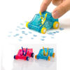 Picture of YJYdadaS Mini Car Table Dust Cleaning Trolley Office & Stationery Keyboard Desktop Dust Cleaner Confetti Pencil Eraser Dust Sweeper Toy (Red)